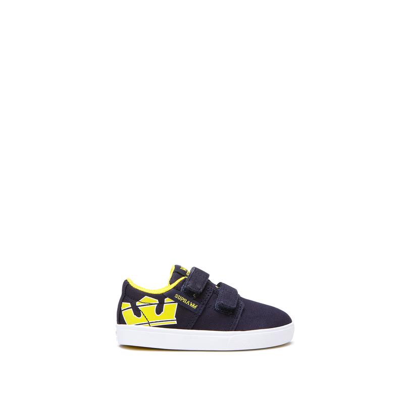 Zapatillas Bajas Supra Argentina Niños - STACKS II V Azul Marino / Amarillo (HXZAN-7843)